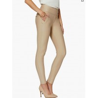 Slim Leg With Button...