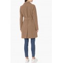 Khaki Brown Women's Relaxed-Fit Water-Resistant Trench Coat